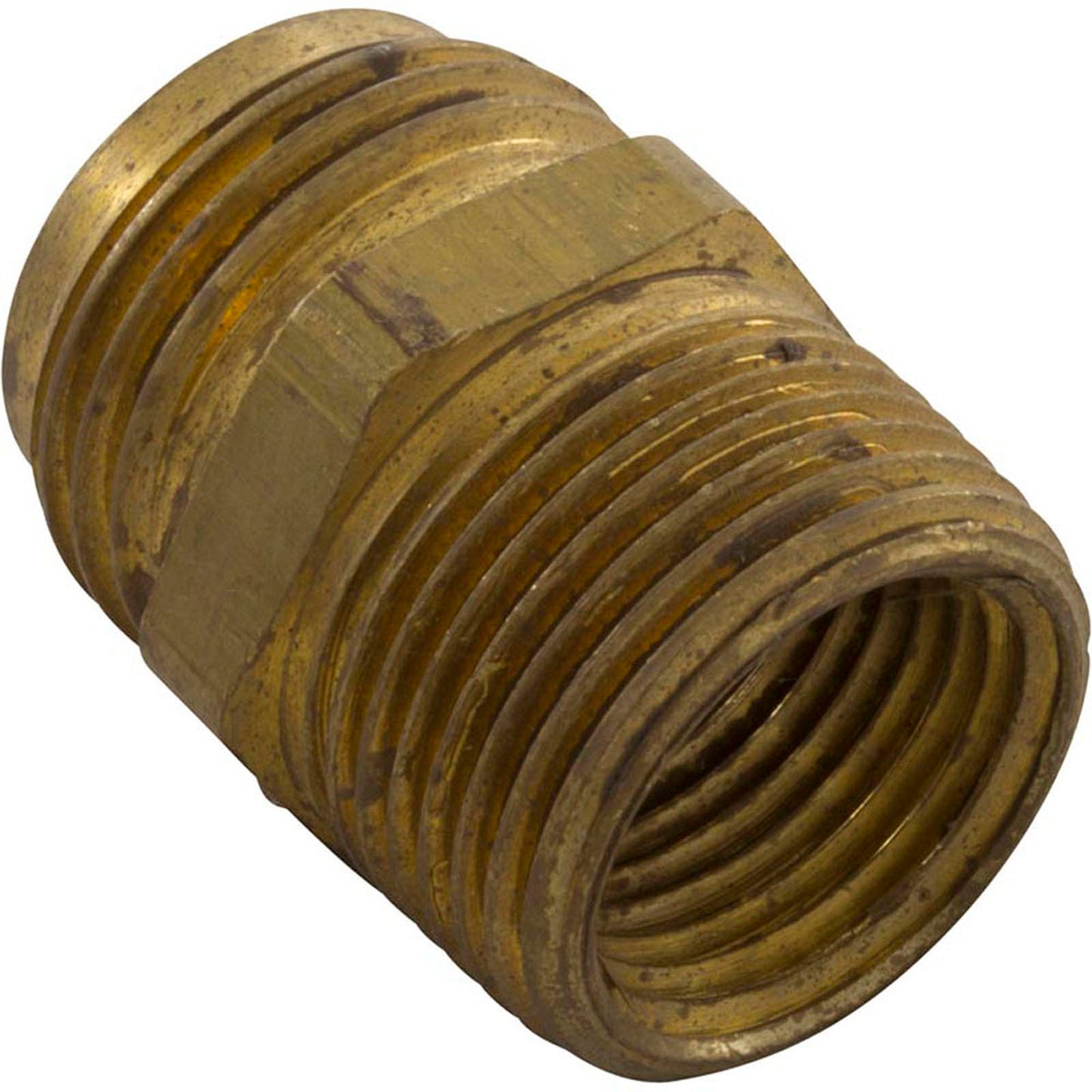 Hose Adapter, Anderson Metals, 3/4"mpt x Male Garden Hose
