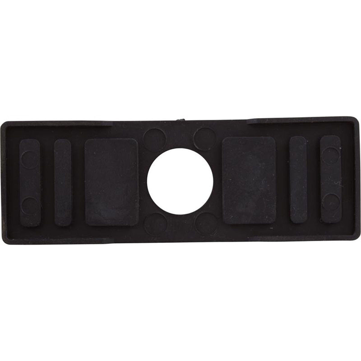 Gasket, Rola-Chem Top/Side Mount Flowmeters, Base, Black