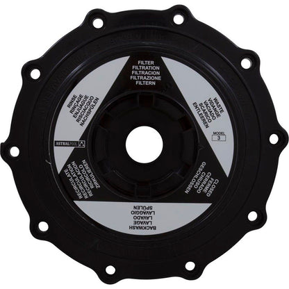 Valve Lid, Astral, 2" Multiport Valves, with Label