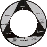 Etiqueta, Astral, válvula multipuerto de 2", 6 posiciones