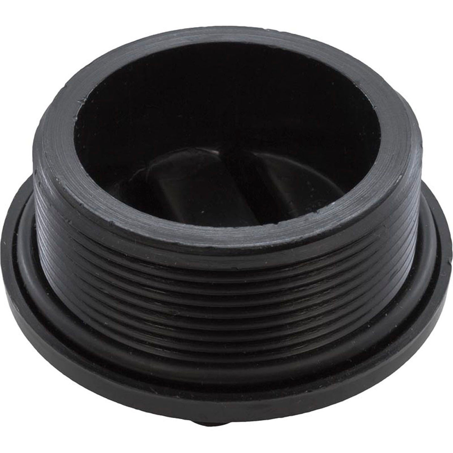Plug, Praher ABS Side Mount Valves, 2"mpt, Black