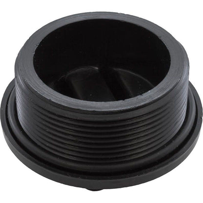Plug, Praher ABS Side Mount Valves, 2"mpt, Black