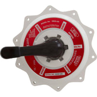 Lid Assembly, Praher ABS Top/Side Mount Valves, w/ O-Ring, 2", White