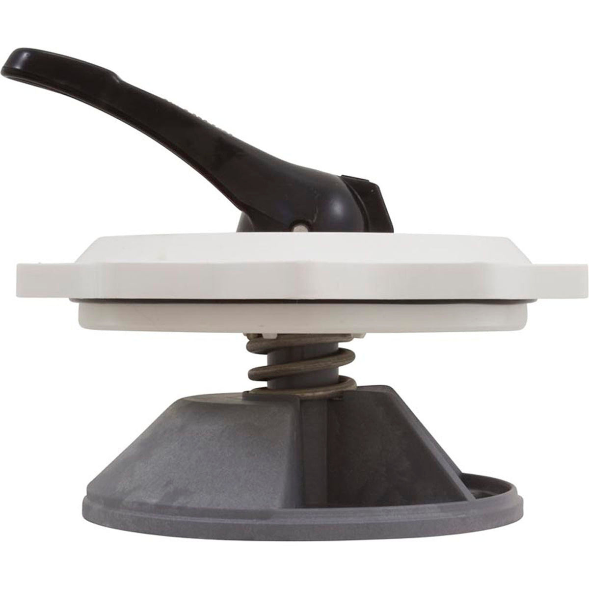 Lid Assembly, Praher ABS Top/Side Mount Valves, w/ O-Ring, 2", White