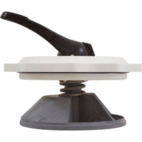 Lid Assembly, Praher ABS Top/Side Mount Valves, w/ O-Ring, 2", White