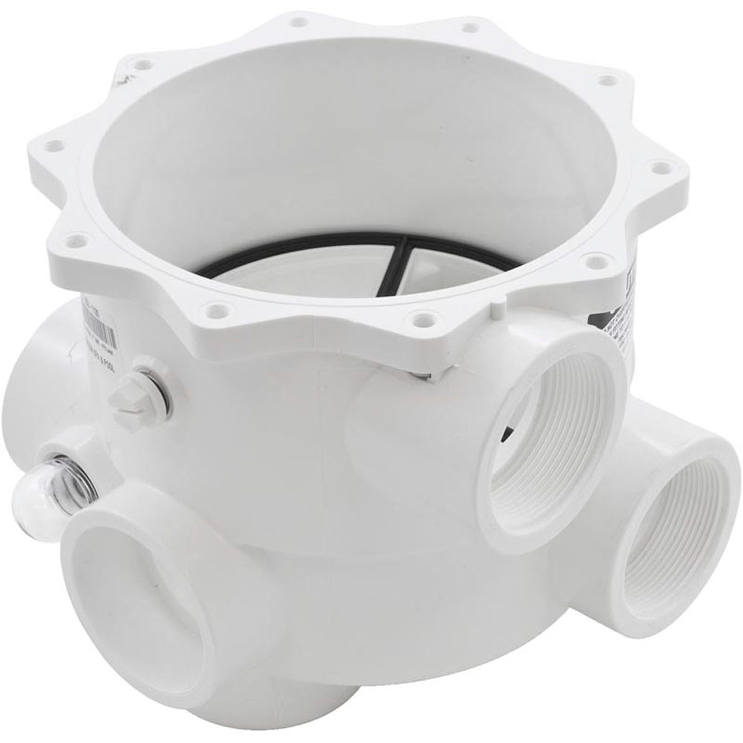 Body Assembly, Praher SM2-PP3 Valve, 2", White