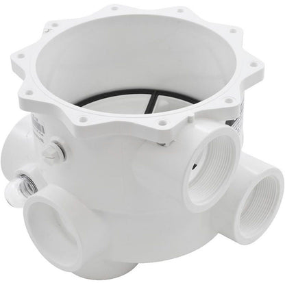 Body Assembly, Praher SM2-PP3 Valve, 2", White