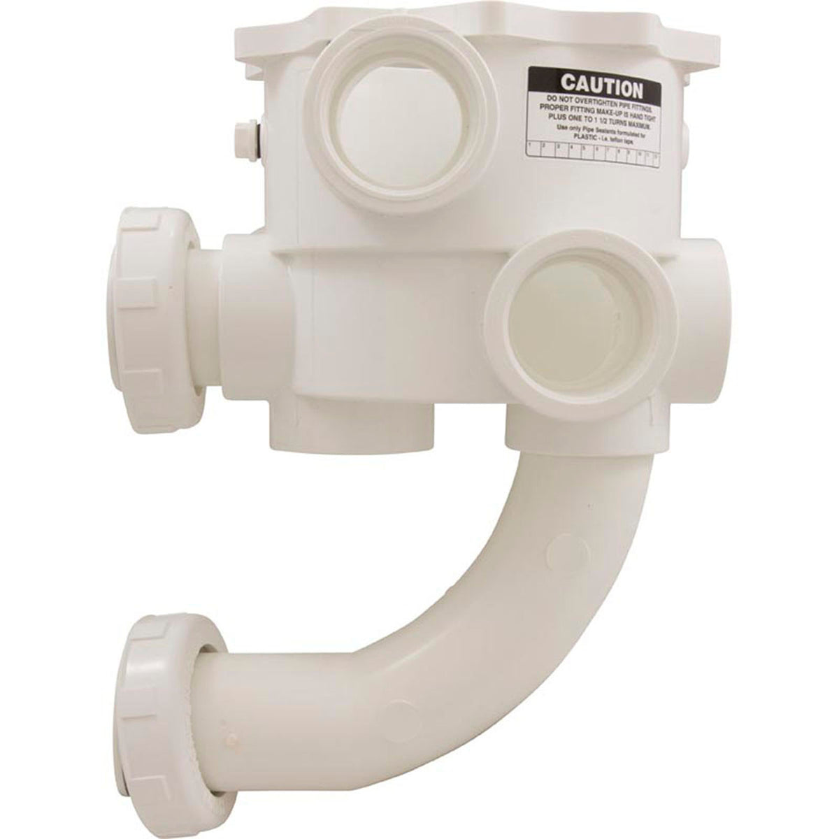 Body Assembly, Praher SM2-PP3 Valve, 2", White