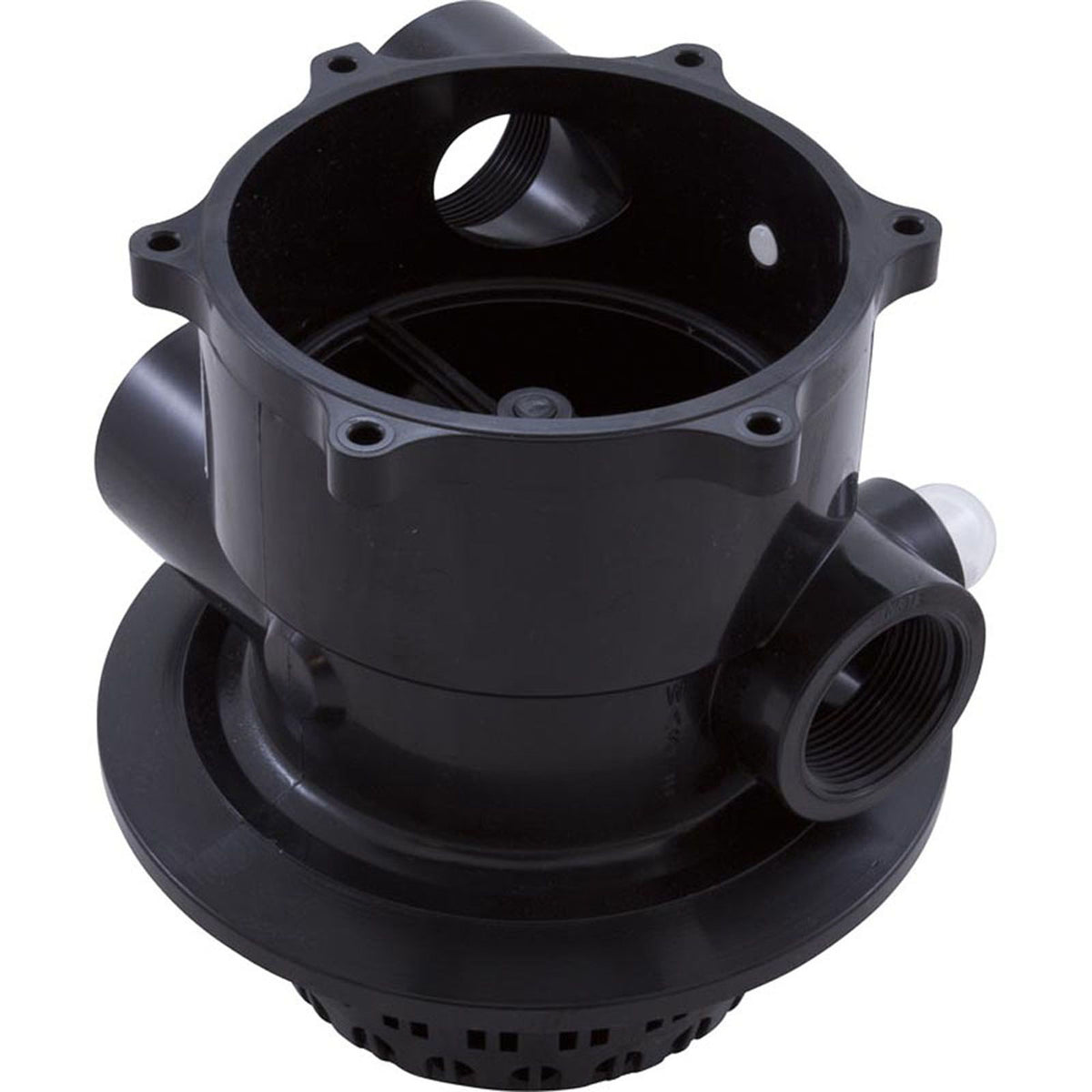 Body Assembly, Praher TM-12-L Valve, 1-1/2", Black