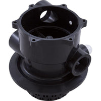 Body Assembly, Praher TM-12-L Valve, 1-1/2", Black