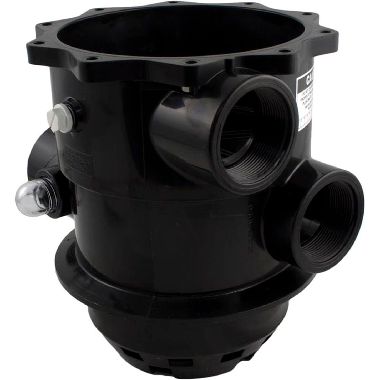 Body Assembly, Praher TM-22-PB Valve, 2", Black