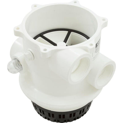 Body Assembly, Praher TM-12-A Valve, 1-1/2", White