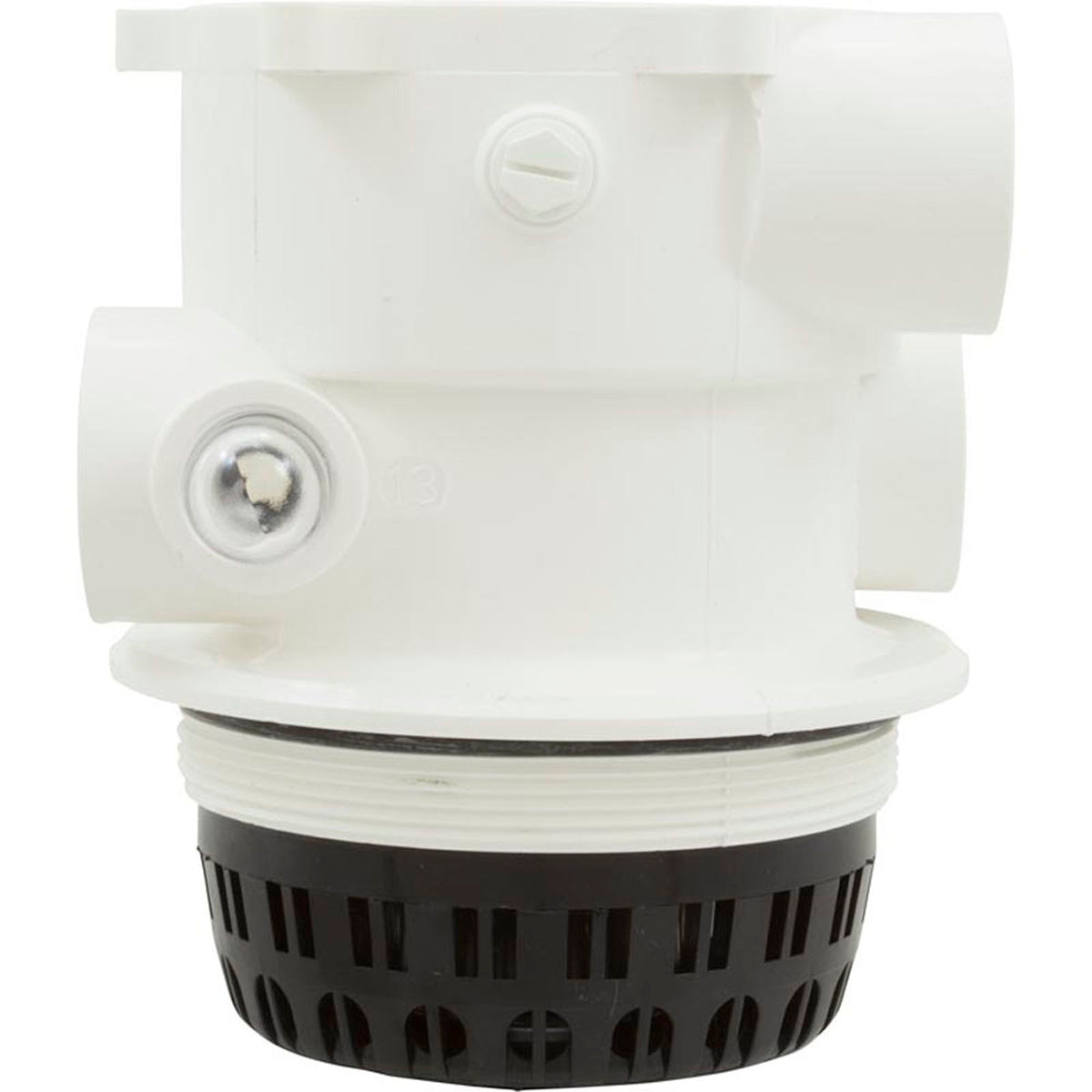 Body Assembly, Praher TM-12-A Valve, 1-1/2", White