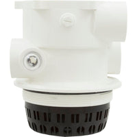Body Assembly, Praher TM-12-A Valve, 1-1/2", White