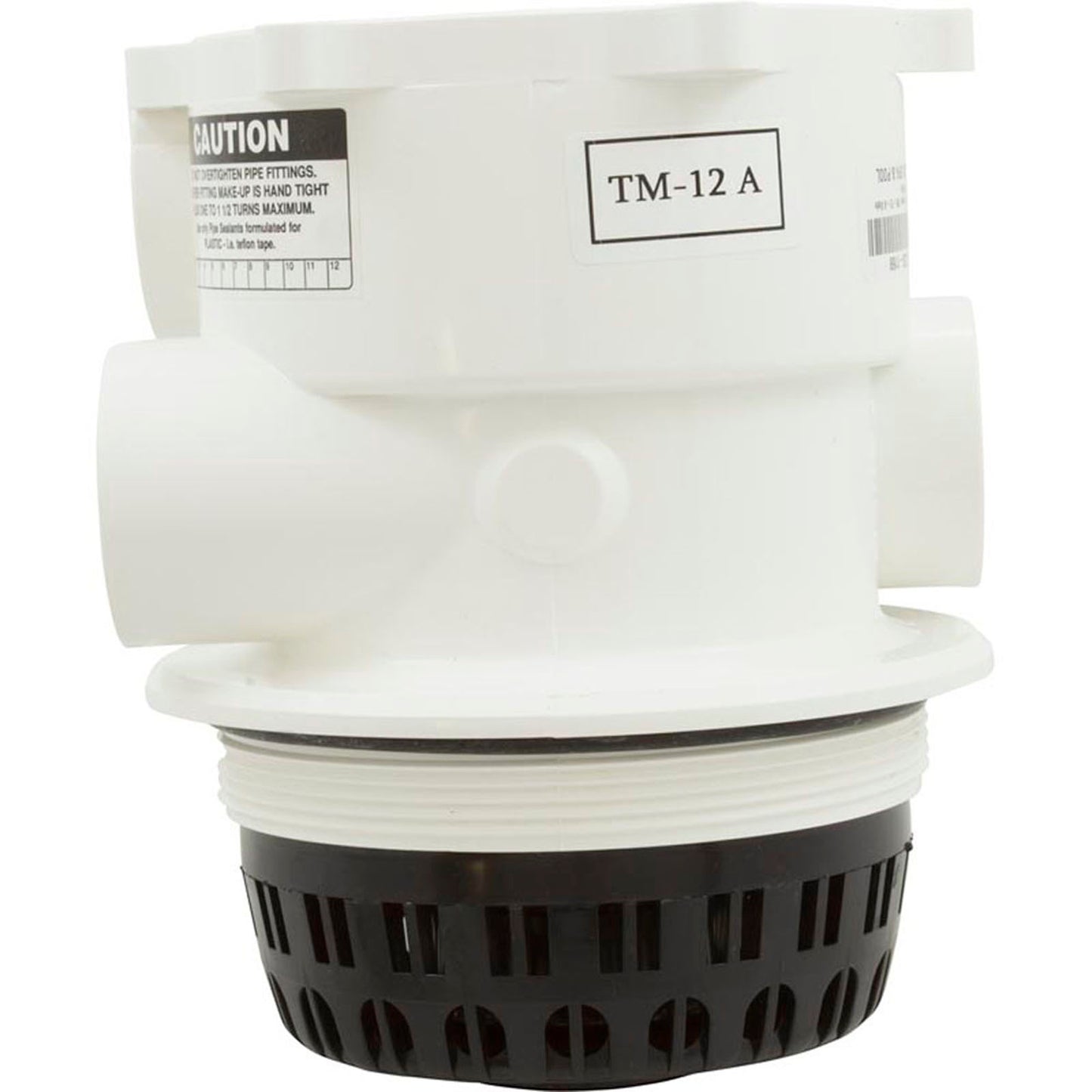 Body Assembly, Praher TM-12-A Valve, 1-1/2", White