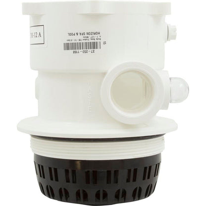 Body Assembly, Praher TM-12-A Valve, 1-1/2", White