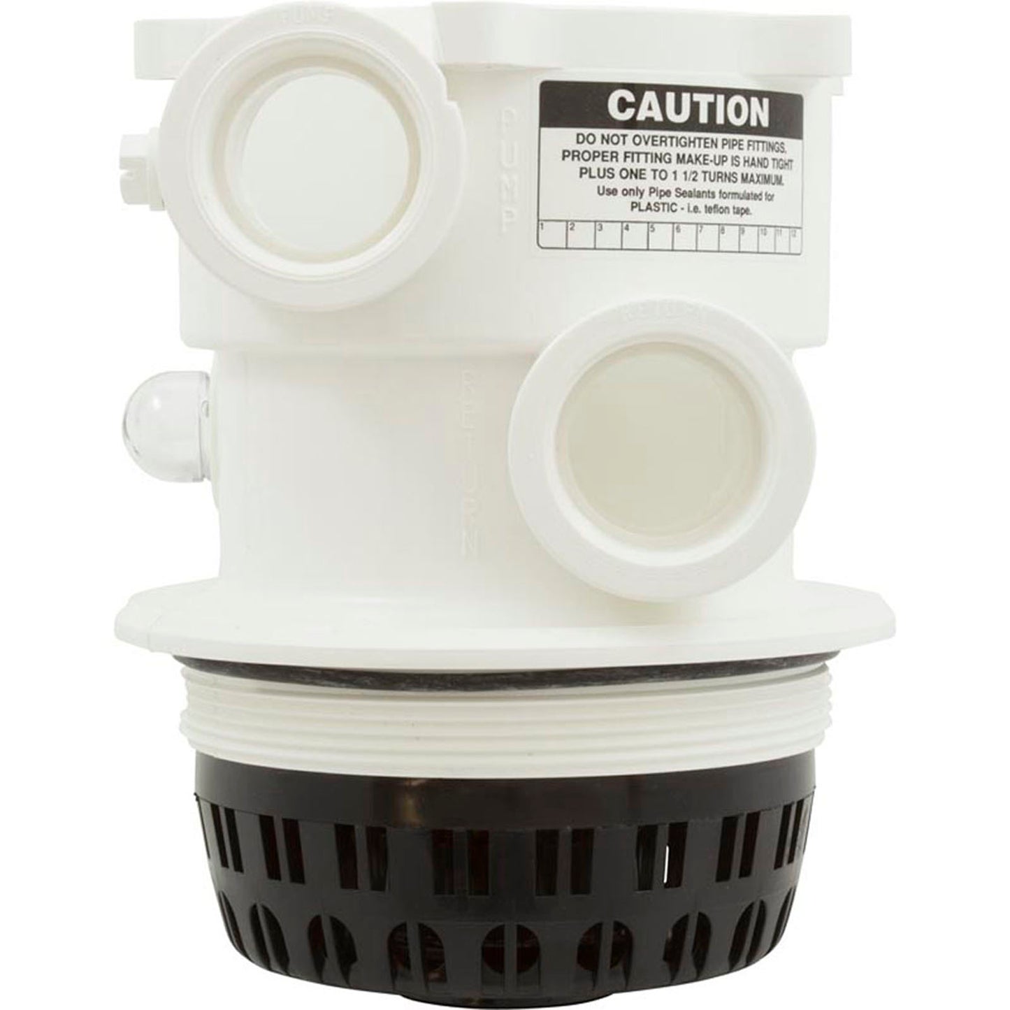 Body Assembly, Praher TM-12-A Valve, 1-1/2", White