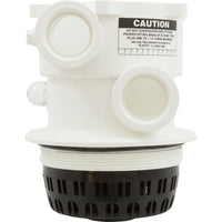 Body Assembly, Praher TM-12-A Valve, 1-1/2", White