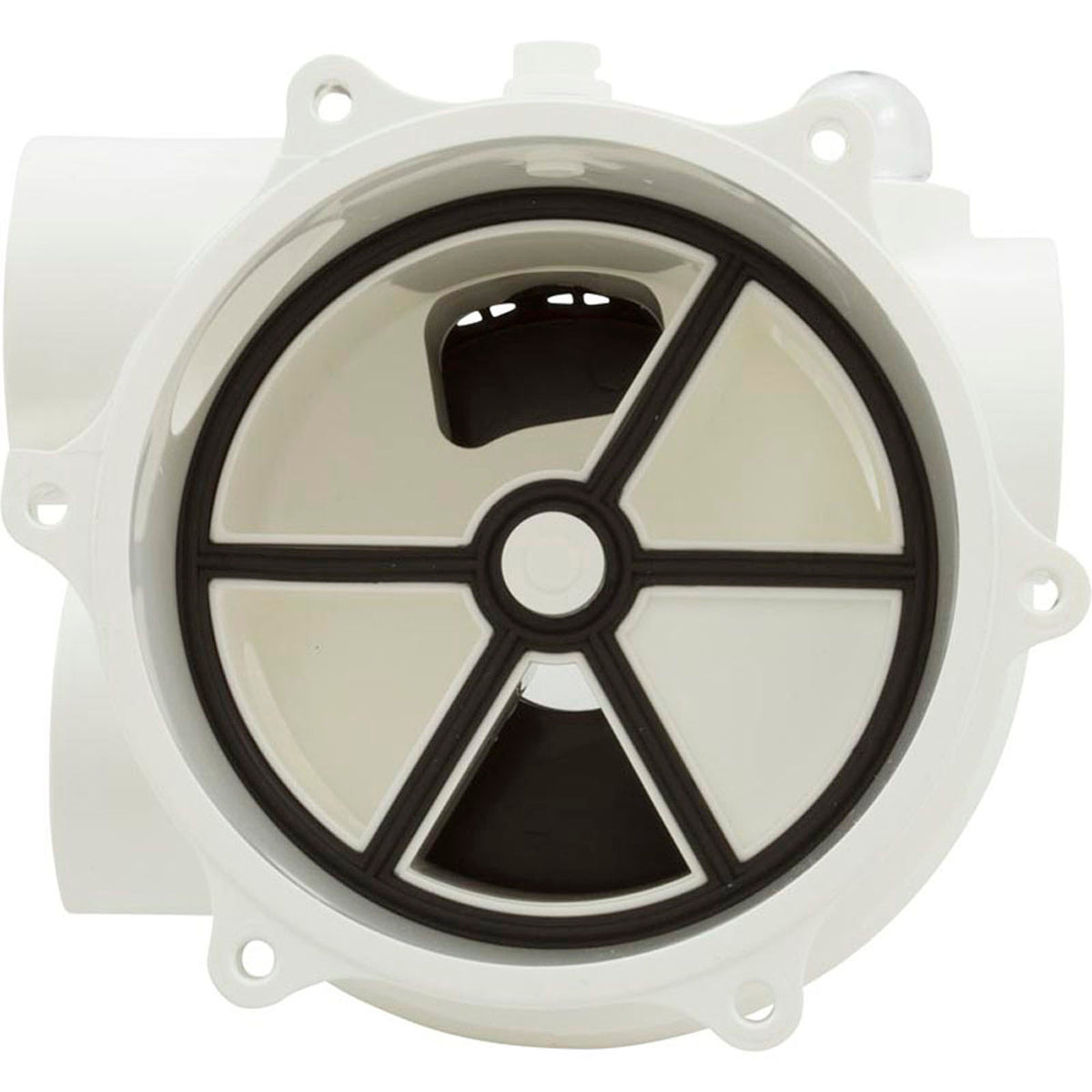 Body Assembly, Praher TM-12-A Valve, 1-1/2", White