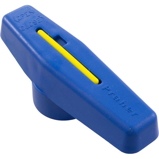 Handle, Praher, 2" Ball Valve, Blue