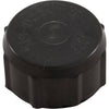 Drain Cap, Waterway Filter On/Off Valve, 1/2"fght, Black