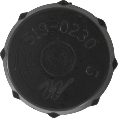 Drain Cap, Waterway Filter On/Off Valve, 1/2"fght, Black