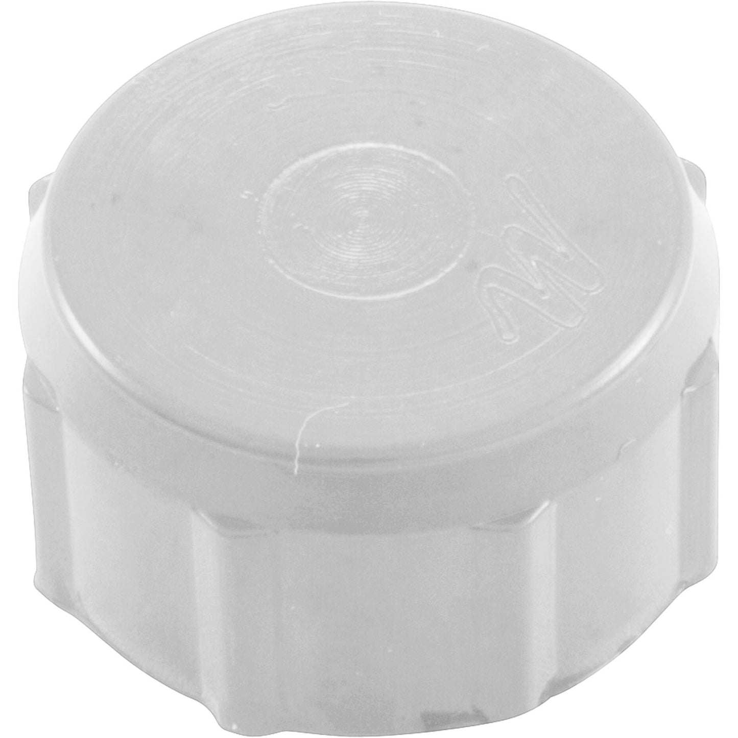 Drain Cap, Waterway Filter On/Off Valve, 1/2"fght, White