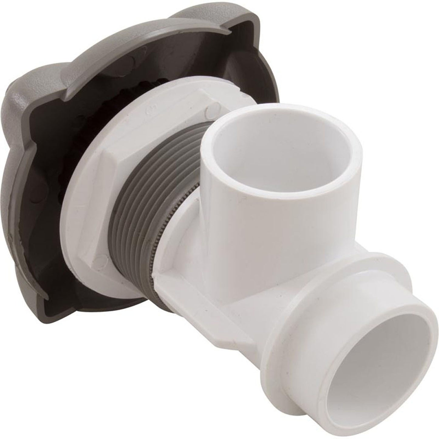 On/Off Valve, Waterway, 2-1/16"hs, 1"s x 1"s, Gray, Star Hndl