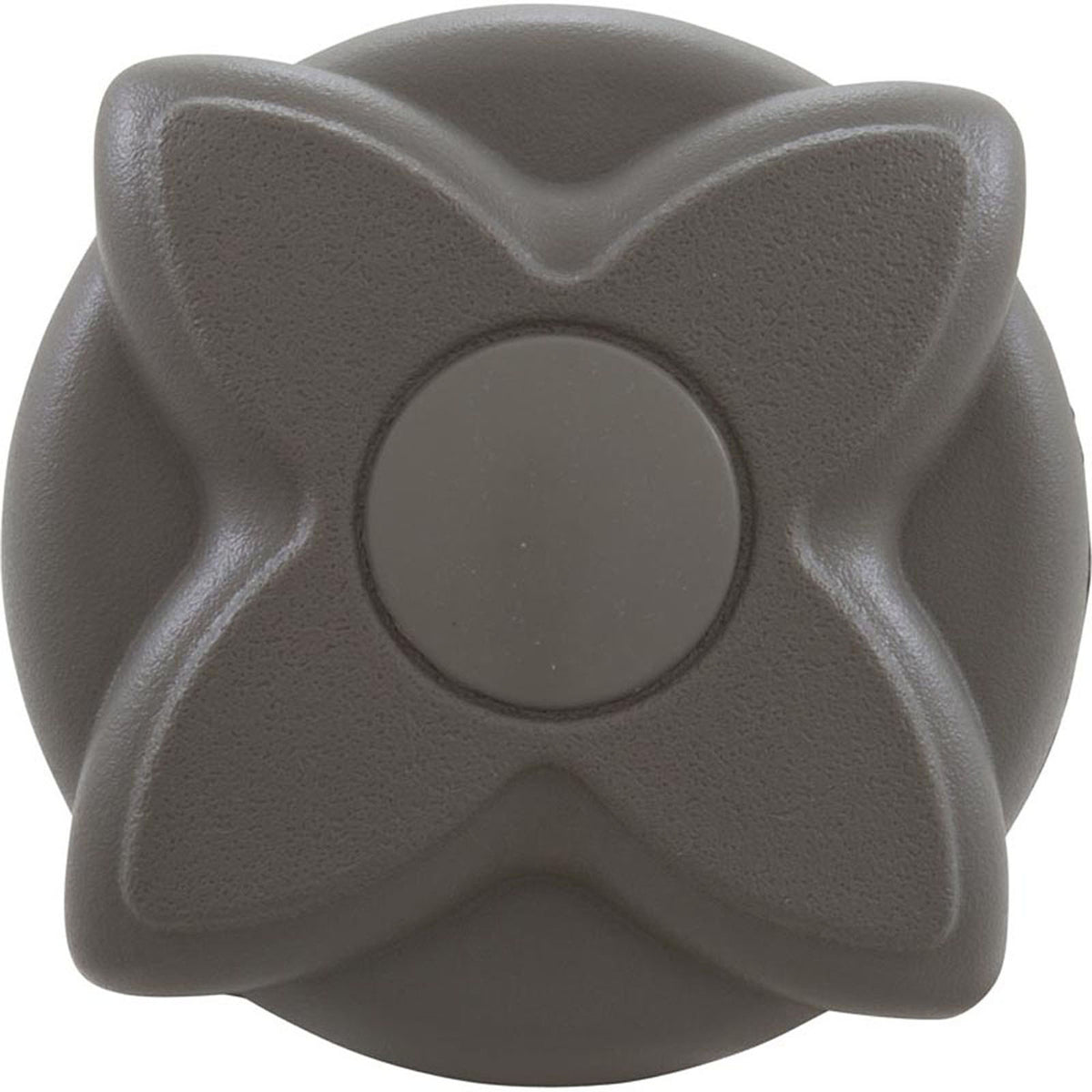 On/Off Valve, Waterway, 2-1/16"hs, 1"s x 1"s, Gray, Star Hndl