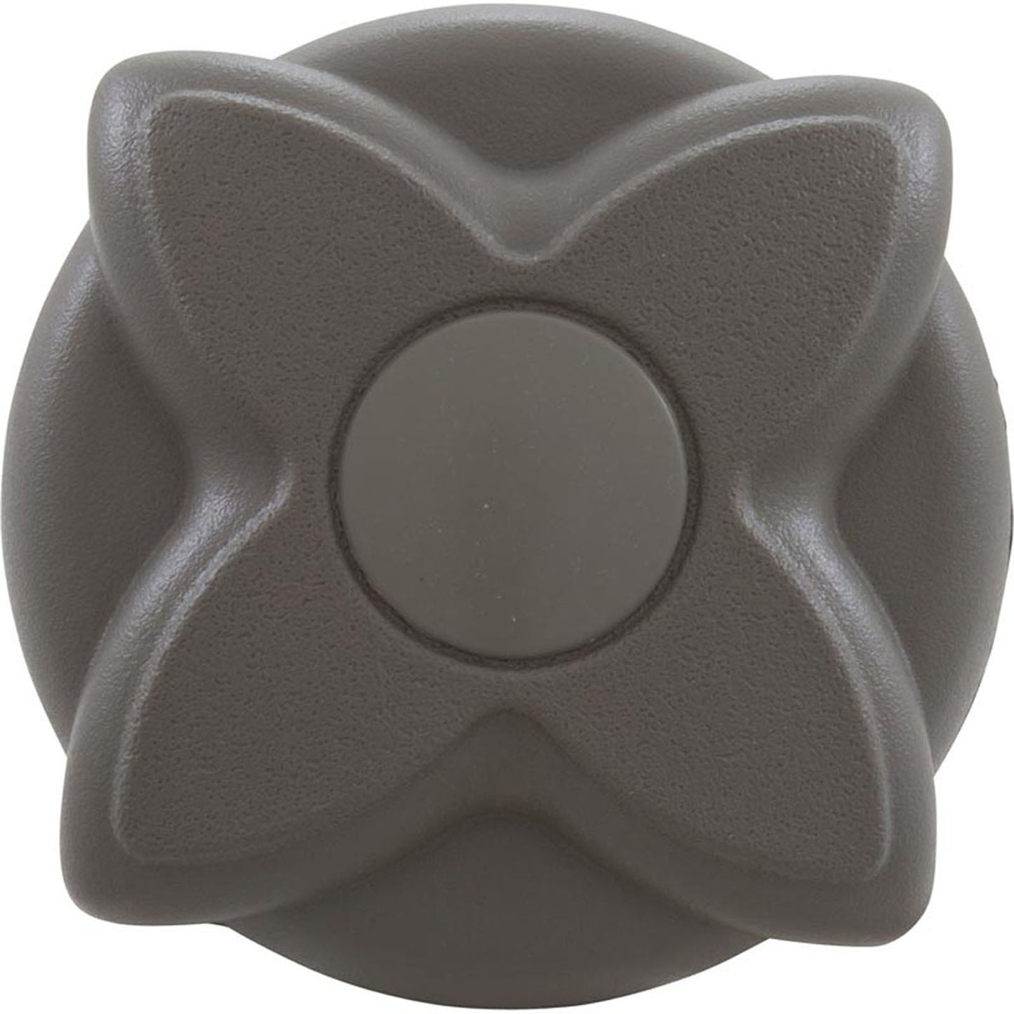 On/Off Valve, Waterway, 2-1/16"hs, 1"s x 1"s, Gray, Star Hndl