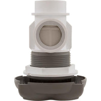 On/Off Valve, Waterway, 2-1/16"hs, 1"s x 1"s, Gray, Star Hndl