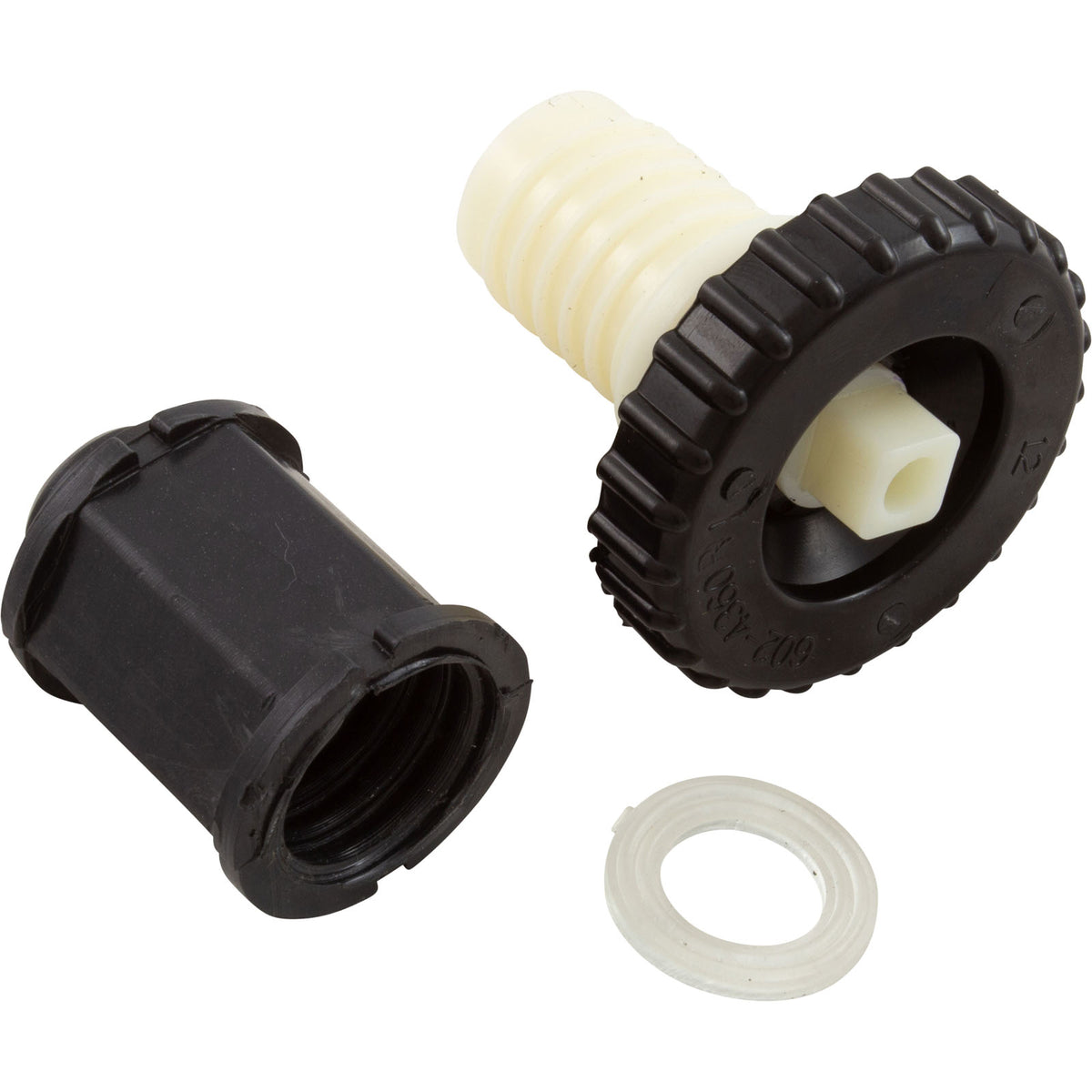 Plunger & Cap Assembly, Waterway, 1" On/Off Valve