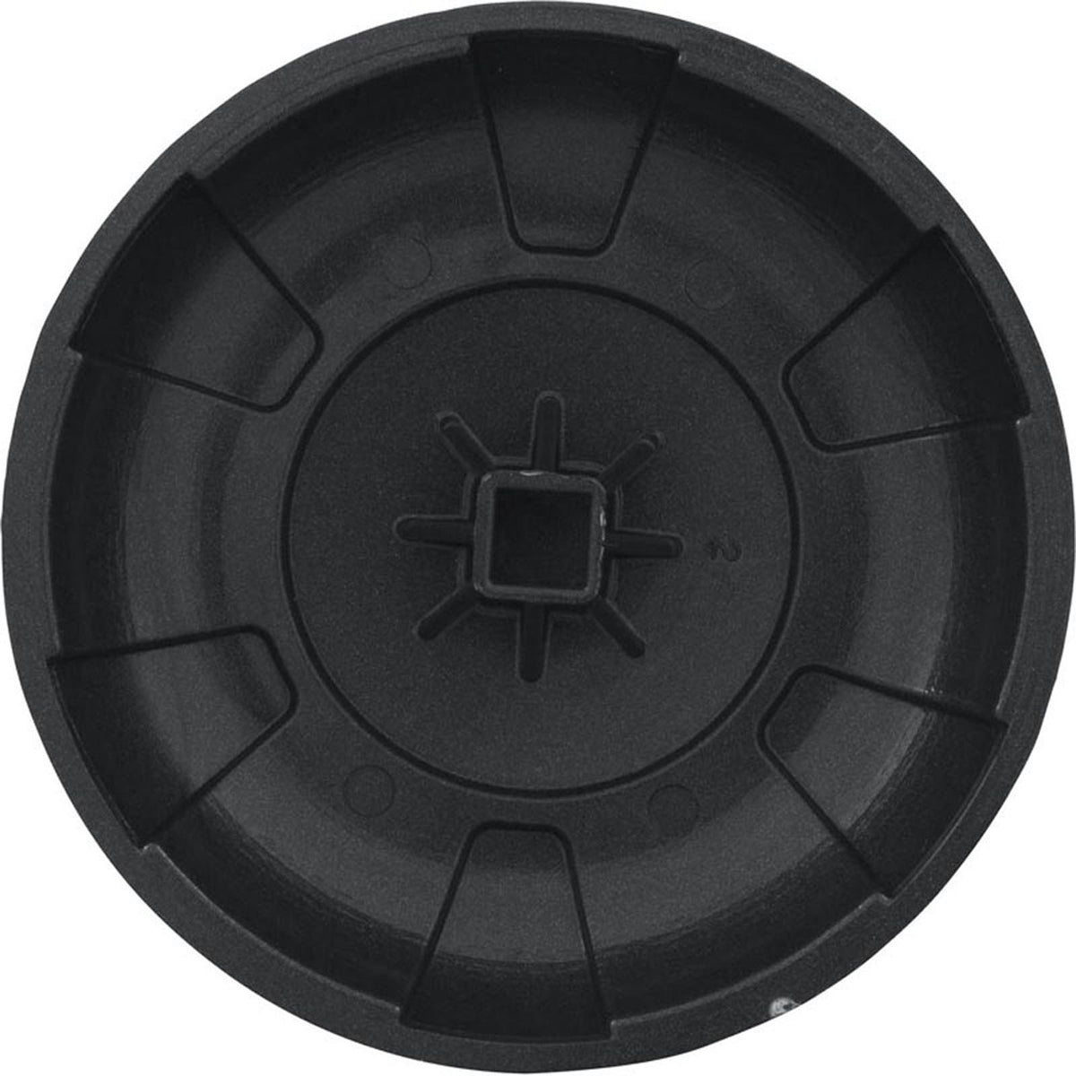 Knob, Waterway 2" Top Access Diverter Valve,5"OD,6 Spoke,DSG