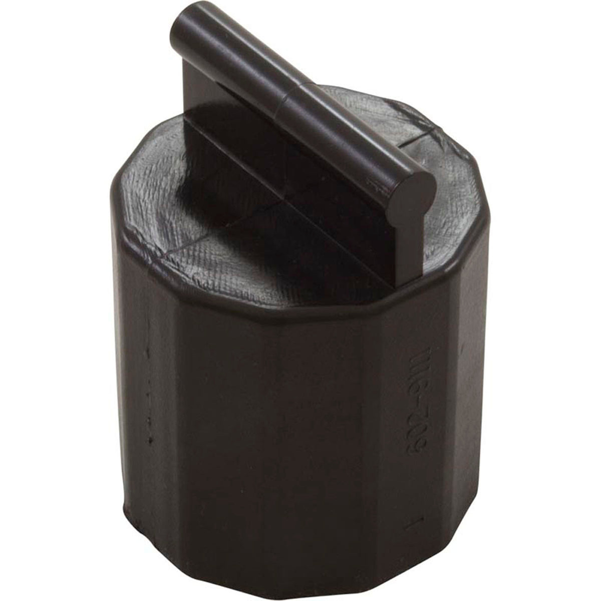 Cap, Waterway, Drain Fill Valve, Black