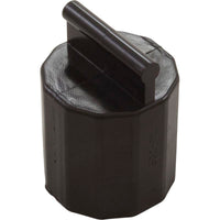 Cap, Waterway, Drain Fill Valve, Black