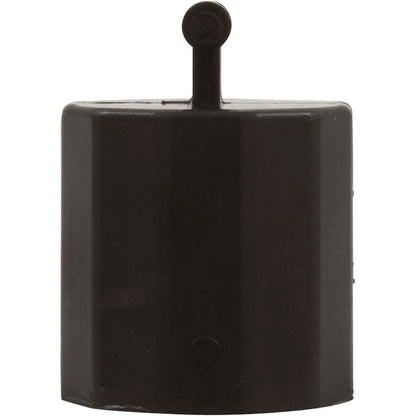 Cap, Waterway, Drain Fill Valve, Black