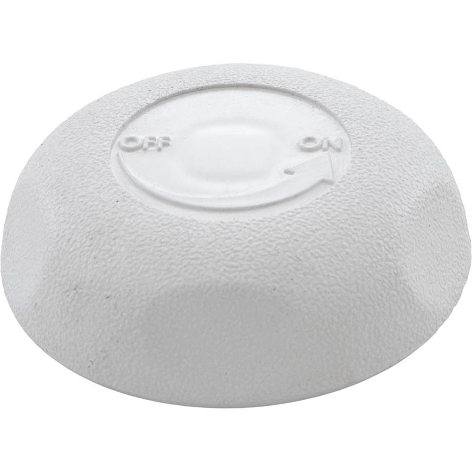 Knob, Waterway Single Port On/Off Valve, 2-1/2"fd, White