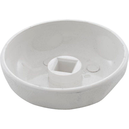 Knob, Waterway Single Port On/Off Valve, 2-1/2"fd, White