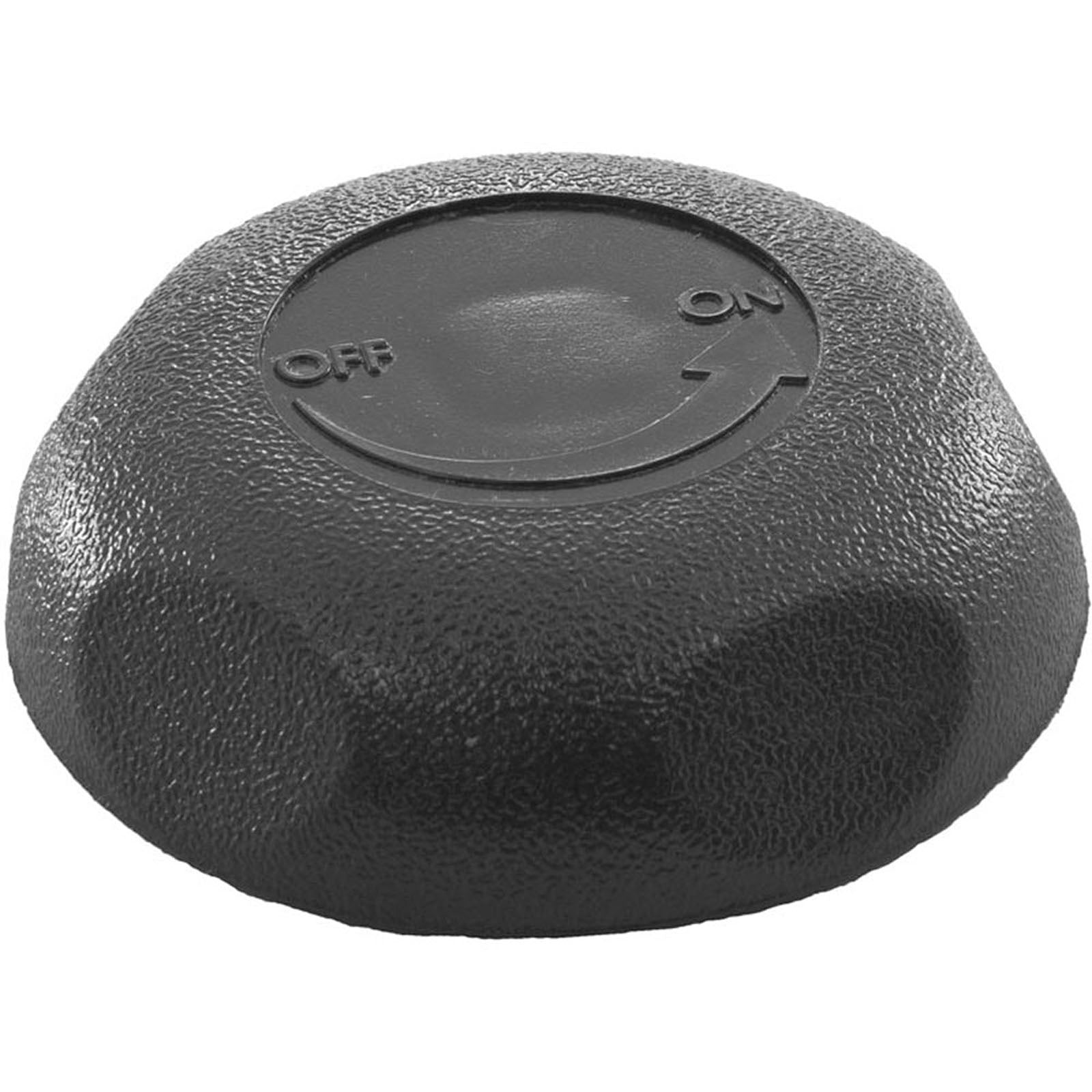 Knob, Waterway Single Port On/Off Valve, 2-1/2"fd, Black