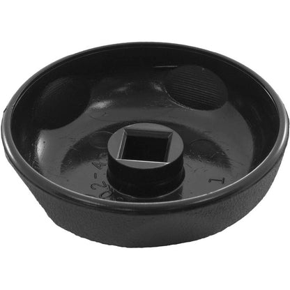 Perilla, válvula de encendido/apagado de un solo puerto para vías navegables, 2-1/2" fd, color negro