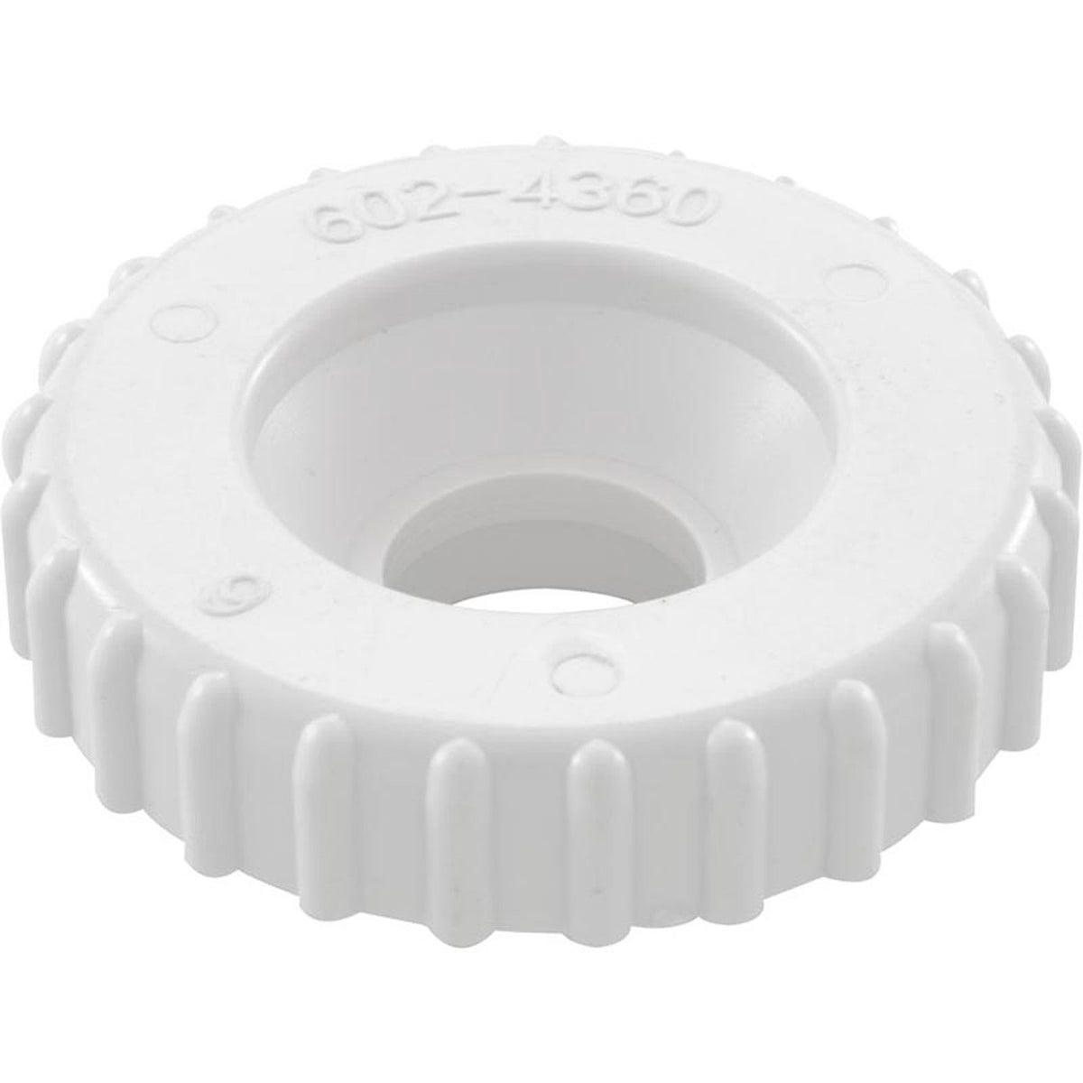 Cap, Waterway Single Port On/Off Valve, White