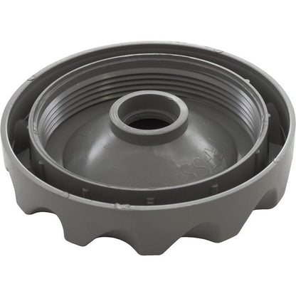 Cap, Waterway Top Access Diverter Valve, 2", Scalloped, Gray