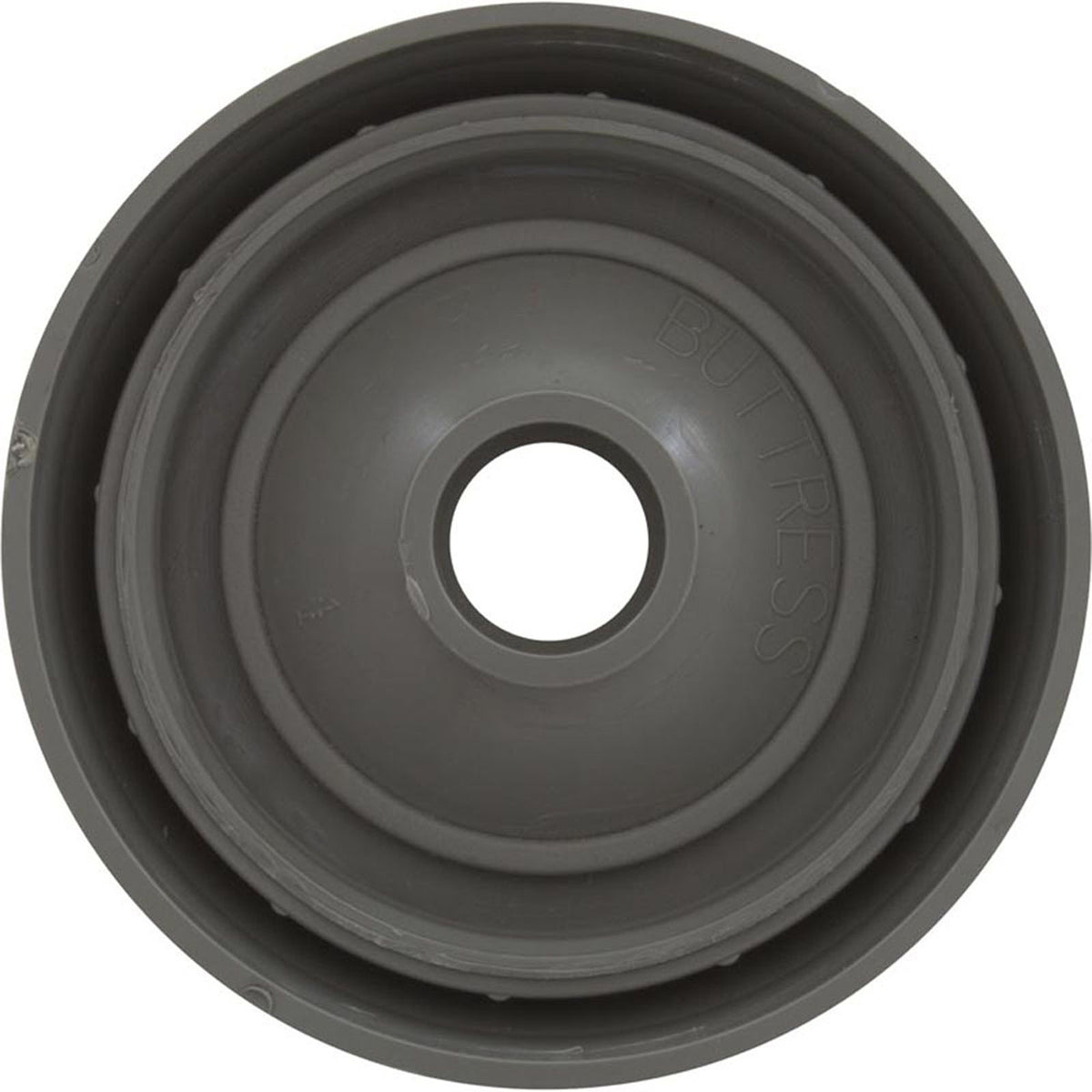 Cap, WW Top Access Diverter Valve, 2", Textured Scal, Gray