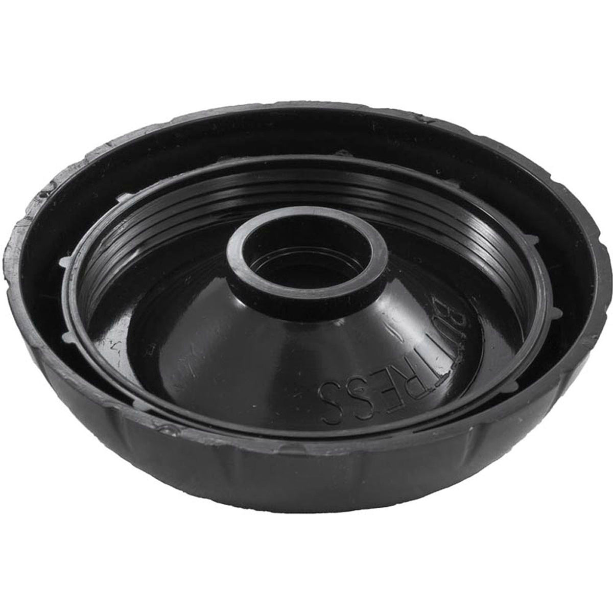 Cap, Waterway Top Access Diverter Valve, 2", Notched, Black