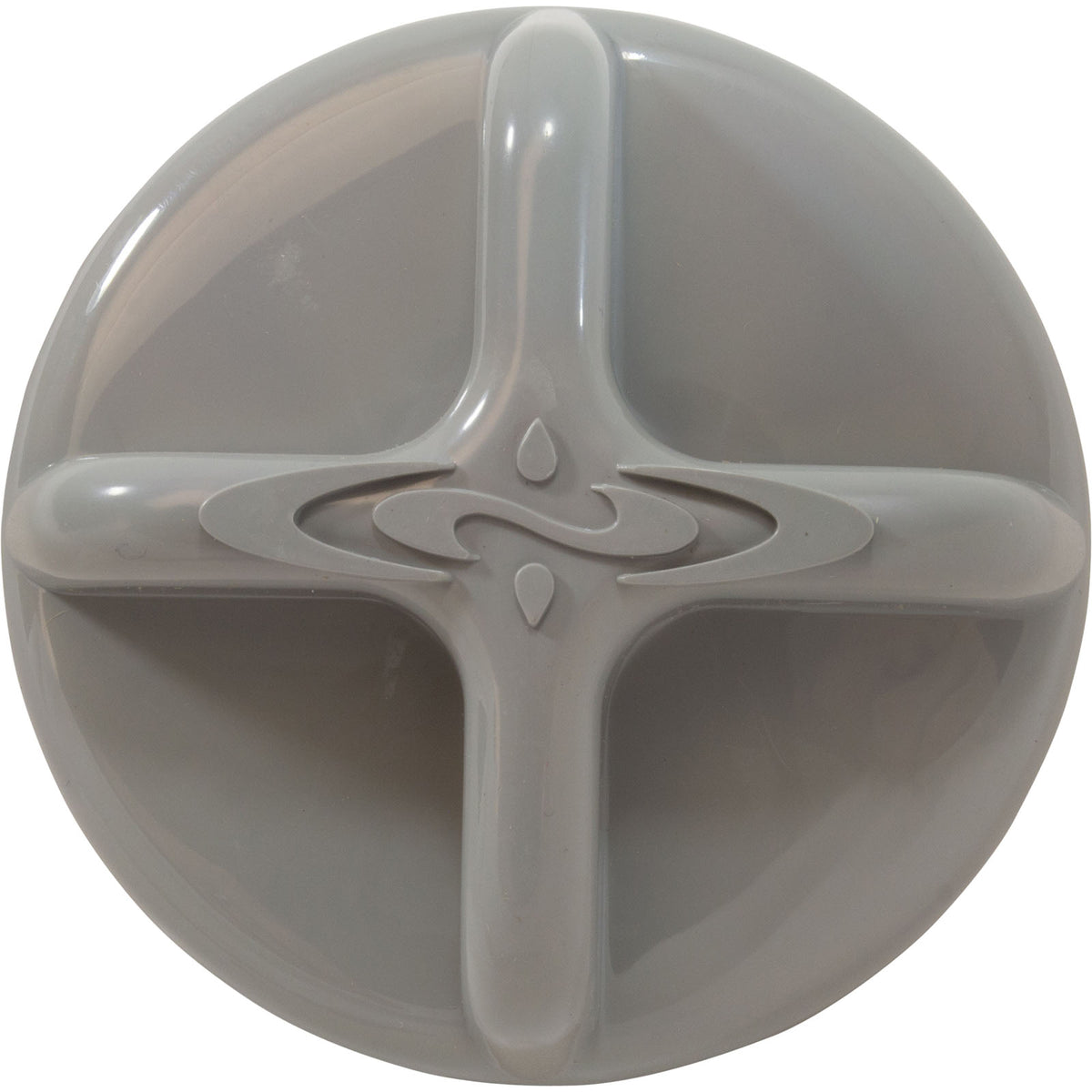 Knob, Dimension One Selector Valve, Skirted, Gray