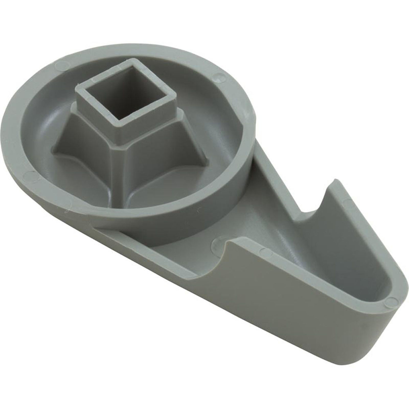 Handle, BWG HydroAir Hydroflow 3-Way Valve, 2", Gray