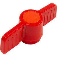 Replacement Handle, 1-1/2" HMIP Ball Valve, Red