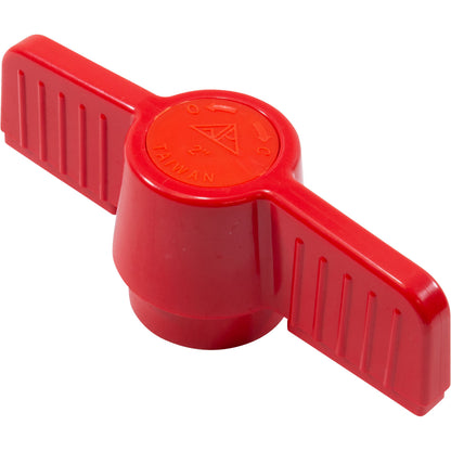 Replacement Handle, 2" HMIP Ball Valve, Red