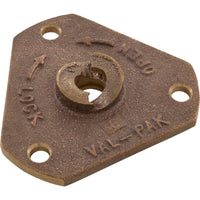 Piston Cap, Anthony Push/Pull Valve, 2", Brass