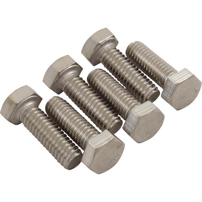 Bolt, Jacuzzi Laser/MFM/RMST-24/ST27, 5/16-18 x 1", qty 6
